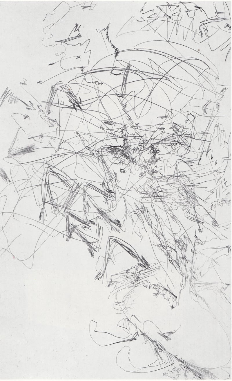 26 weiterbewegt 1984 255 x 153 cm