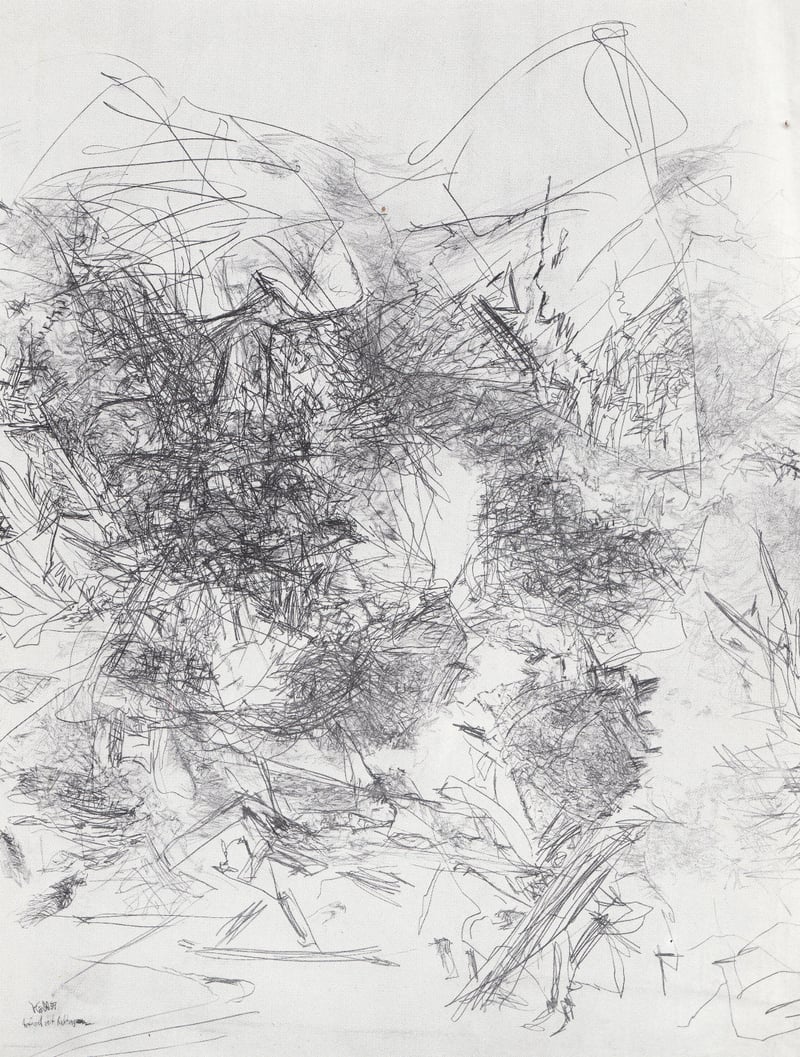 4 Aufwand mit Richtung 1984 263 x 200 cm