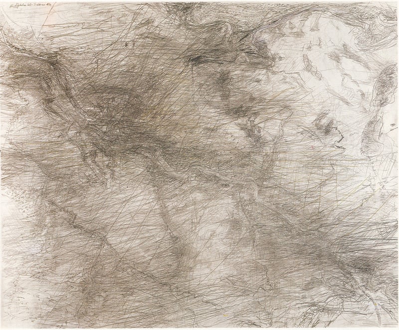 5 Deutscher Teil – Tiefebene Elbe 1984 157 x 190 cm