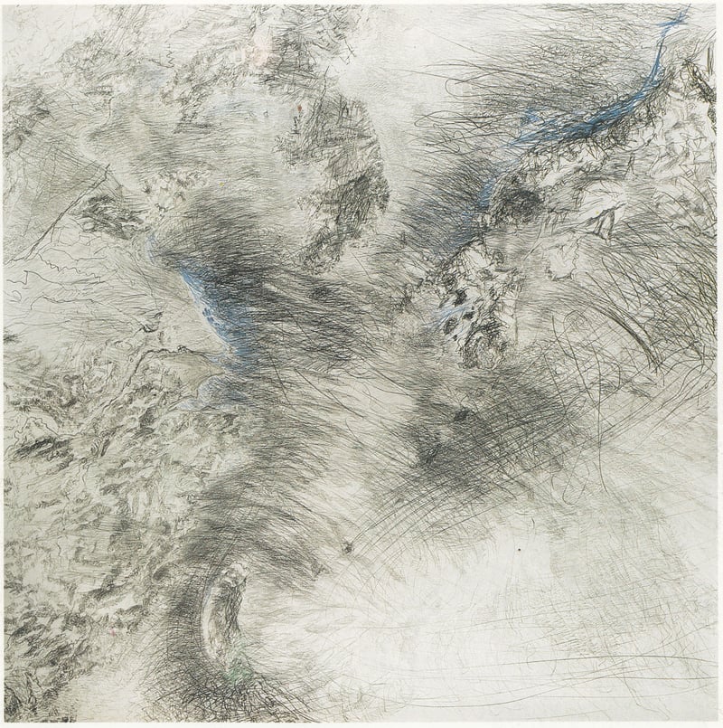 7 was Aussen liegt 1983 158 x 157 cm